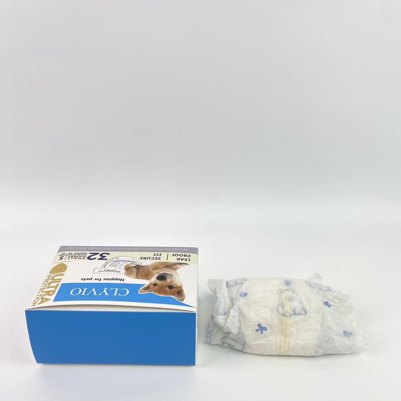 CLYVIO Nappies for pets, CLYVIO Nappies for pets,Dog Diaper Liners Super Soft and Absorbent Dog Diaper Booster Pads for Male Dog Belly Bands or Female Dog Diapers