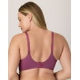 thumbnail image 5 of Bali Cotton Collection 2-Ply Underwire Bra Mauve Mood 40DD, 5 of 9
