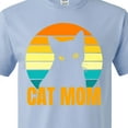 thumbnail image 4 of Inktastic Mother's Day Cat Mom Black Cat Sunset T-Shirt, 4 of 5