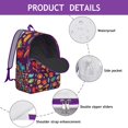 thumbnail image 4 of This Spacious Boho Paisley Backpack is Tailored for Students, Ensuring Your Laptop and School Supplies are Organized and Protected, A Great Gift, 4 of 5