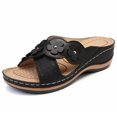 thumbnail image 4 of Sandalias florales informales a la moda para mujer, zapatos de cuña, pantuflas para exteriores Wmkox8yii ytu7949, 4 of 5