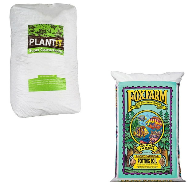 FoxFarm Plant Potting Soil Mix w/ Coarse Perlite Soil Aeration Volcanic