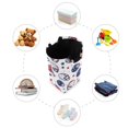 thumbnail image 7 of Yayeee Freestanding Laundry Hamper with Handle Collapsible Large Storage Basket for Clothes, Cartoon American Football Helmets, 7 of 7