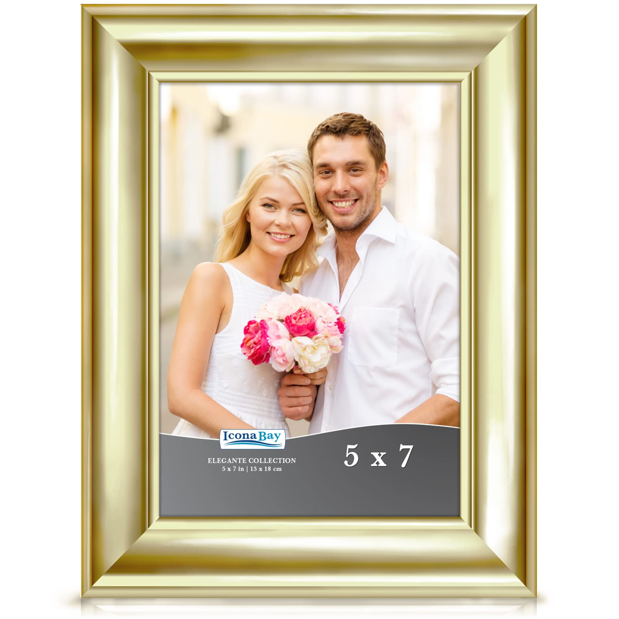 NEW Picture In Fine Gold Frame-Path 1:12