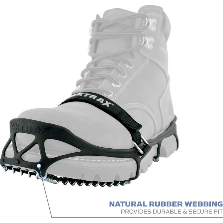 Yaktrax Pro Traction Cleats, 360° Stability, Steel Coils for Snow