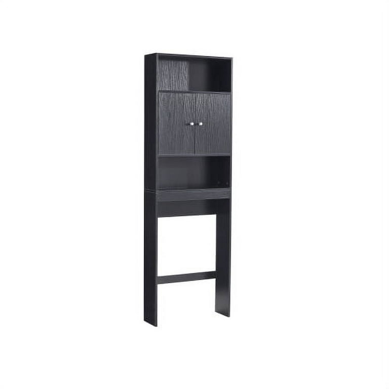 Ameriwood SystemBuild Clarkson Mini Refrigerator Storage Cabinet (Black)