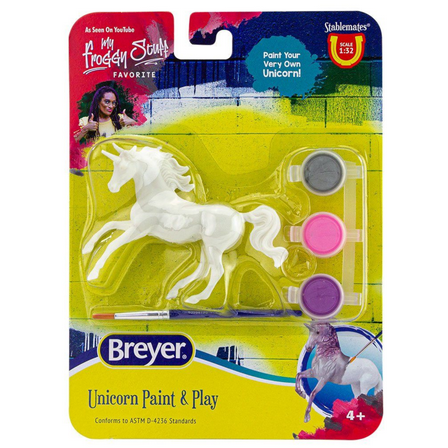 Unicorn Paint & Play - Assorted (One per Purchase)