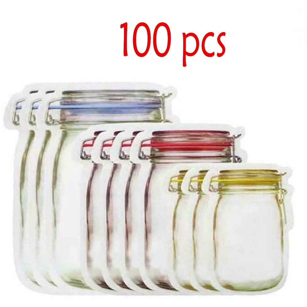 8 Original Mason Jar Reusable Bags Food Storage Bags Kitchen Storage