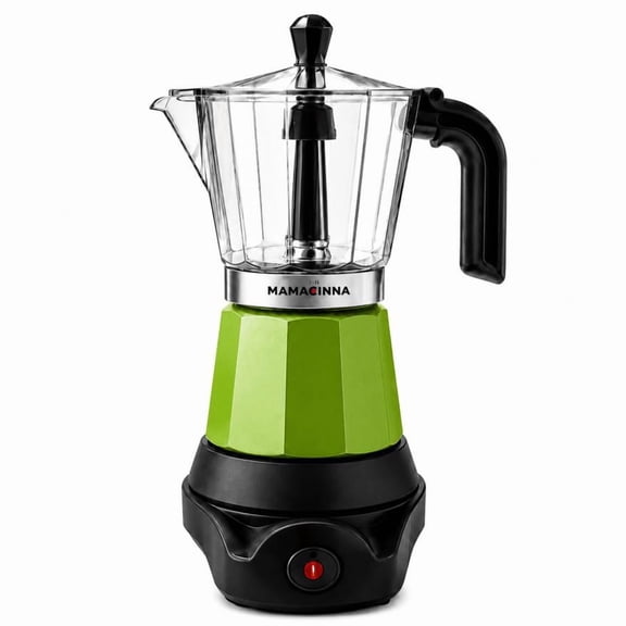 Cuban Coffee Maker, 6 cup Electric Espresso Coffee Maker, Portable Cafeteras Electricas Modernas, with Detachable Base & Overheat Protection, Coffee Gift for Home Travel