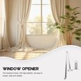 thumbnail image 4 of RUNROTOO 1 Set Window Crank Hardware Stainless Steel Silver for Office Use Manual Operation, 4 of 8
