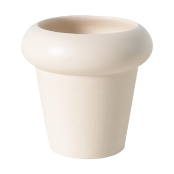yotijay Ceramic Flower Pot Plant Pot 4inch Tall Versatile for Home Decor Lightweight