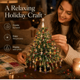 thumbnail image 3 of 2026 DIY Beaded Christmas Tree Kit – Create Your Own Sparkling Holiday Decoration, Handmade Mini Bead Tree Craft Set for Shelf Desk Christmas Home Decor (Christmas), 3 of 8