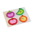 thumbnail image 3 of Rompecabezas de madera Montessori para niños, juego de desarrollo de reconocimiento de colores fruta, 3 of 9