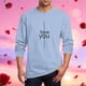 thumbnail image 1 of TaTaai Men's Fashion Graphic Pullover, Casual Printed Long Sleeve Blouse, Soft Round Neck Top, Stylish Tee for Outdoor Casual Gift, 1 of 4