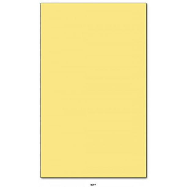 Buff Color Paper 20lb. Size 8.5 X 14 Legal / Menu Size 100 Per Pack