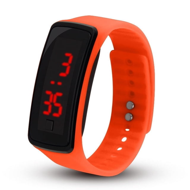 Reloj para niños, pulsera electrónica LED, gafas de sol, reloj LED, reloj de regalo de moda