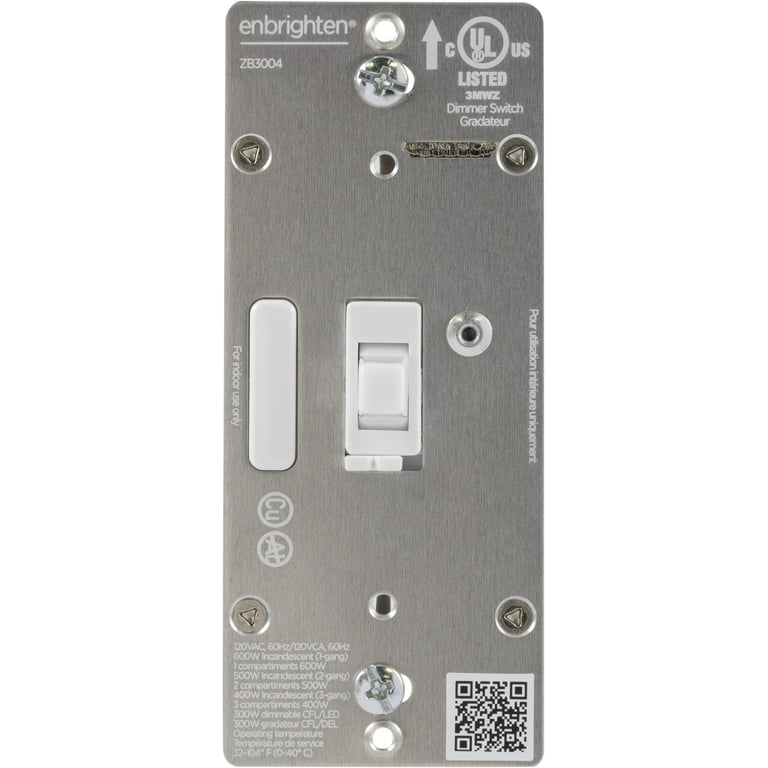Zooz 700 Series ZWave Plus S2 Toggle Dimmer Switch ZEN74