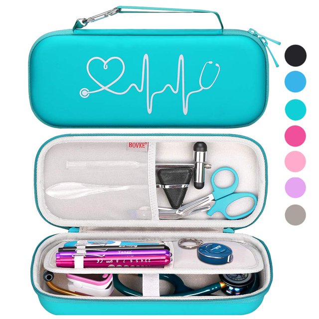 Funda para estetoscopio BOVKE compatible con 3M Littmann Cardiology IV