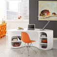 thumbnail image 2 of Modway Impression Contemporary Reception Desk, Multiple Colors, 2 of 6