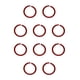 thumbnail image 3 of Monstrate 10 Uds ABS seguro y organizado con anillos de carpeta de hojas sueltas de plástico-tarjetas facturas libro anillo tamaño documentos rojo diámetro 27mm 10piezas, 3 of 6