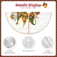 thumbnail image 4 of KLL Thanksgiving Truck Christmas Tree Skirt 30" ,Party Decorations Farmhouse for Christmas Decorations Holiday Party, 4 of 6