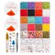 thumbnail image 1 of de abalorios de de 3 mm para joyas, de abalorios para manualidades, abalorio con forma de , de manualidades par, 1 of 8