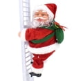 thumbnail image 2 of Escalera Eléctrica de Papá Noel Macarena con música para vacaciones de regalo para niños, 2 of 8