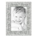 thumbnail image 2 of ArtToFrames 12" x 18" Platinum Baroque Luxe Picture Frame, 12x18 inch Silver Wood Poster Frame (WOM-5265),  Pack, 2 of 7