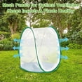 thumbnail image 5 of Uxcell Butterfly Habitat Cage Terrarium, Outdoor Collapsible Mesh 1014 [White With Green, 13 x 13 x 15 Inch], 5 of 7