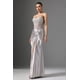 thumbnail image 4 of Vestido Denny Maxi sin tirantes con lentejuelas y abertura alta para mujer, 4 of 6