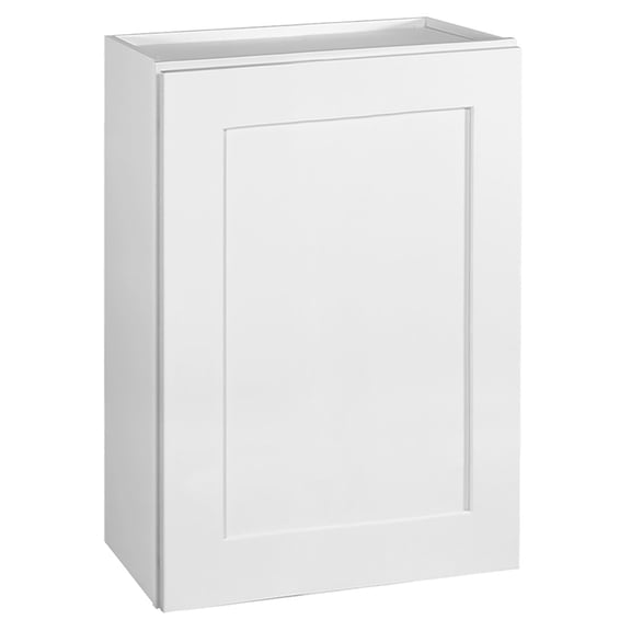 Design House 613513 Brookings Fully Assembled Shaker Style Tall Wall Kitchen Cabinet 21x30x12, White