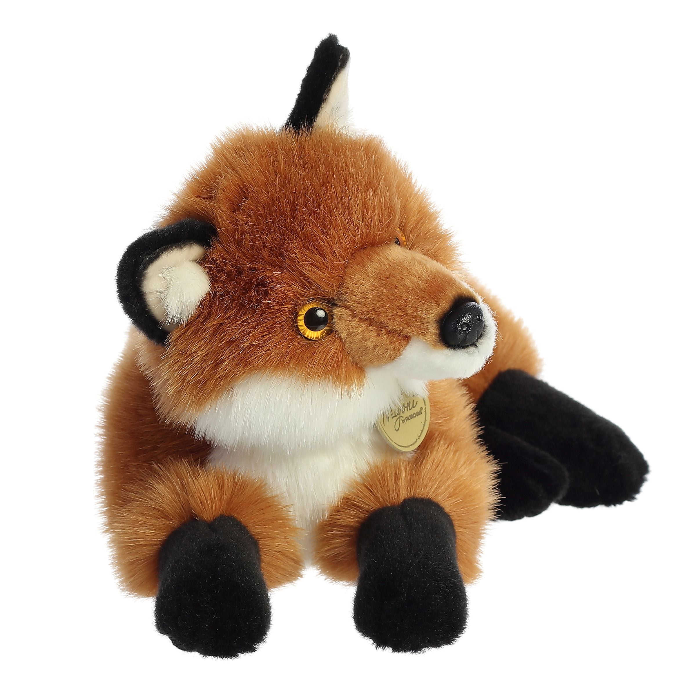 Plush Animal Stuffed Toy/ Orange Sitting Plush Fox Toys - China Stuffed  Orange Fox and Plush Orange Fox price