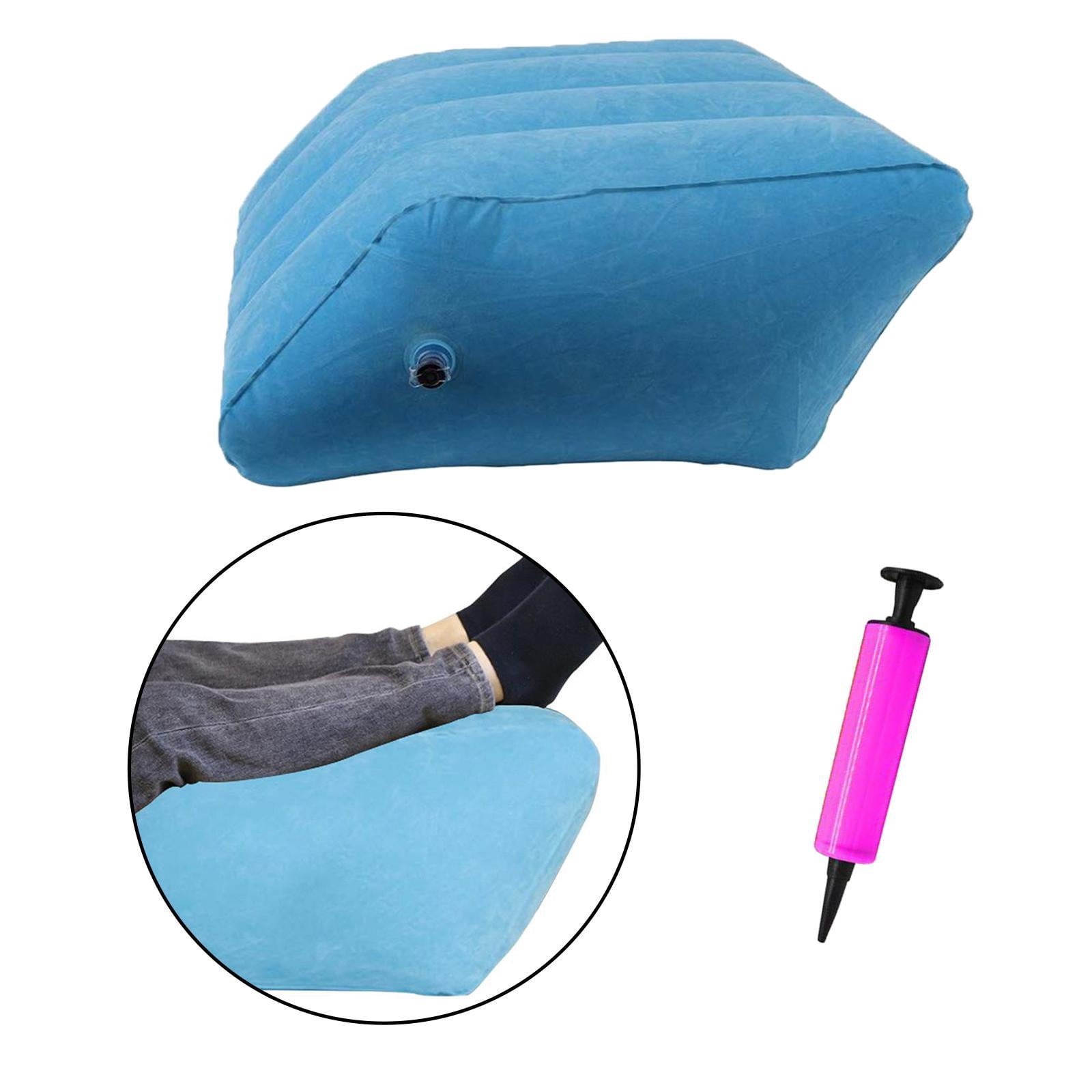 Oreiller De Surélévation Des Jambes Gonflable – Soulagement Pression, Dos, Genoux – Pour Lit, Canapé, Voyage