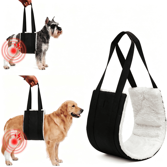 GASTROPOD Dog Sling for Large Dogs Hind Leg Support,Suitable for Acl Surgery Recovery|Dog Rear Leg Chest Harness,Safe Lifting,Soft Yet Strong and Easy to Adjust,Post-Surgery Recovery Support