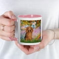 thumbnail image 3 of CafePress - Garden Dachshund (LH Sable) Mug - 11 oz Ceramic Mug - Novelty Coffee Tea Cup, 3 of 3