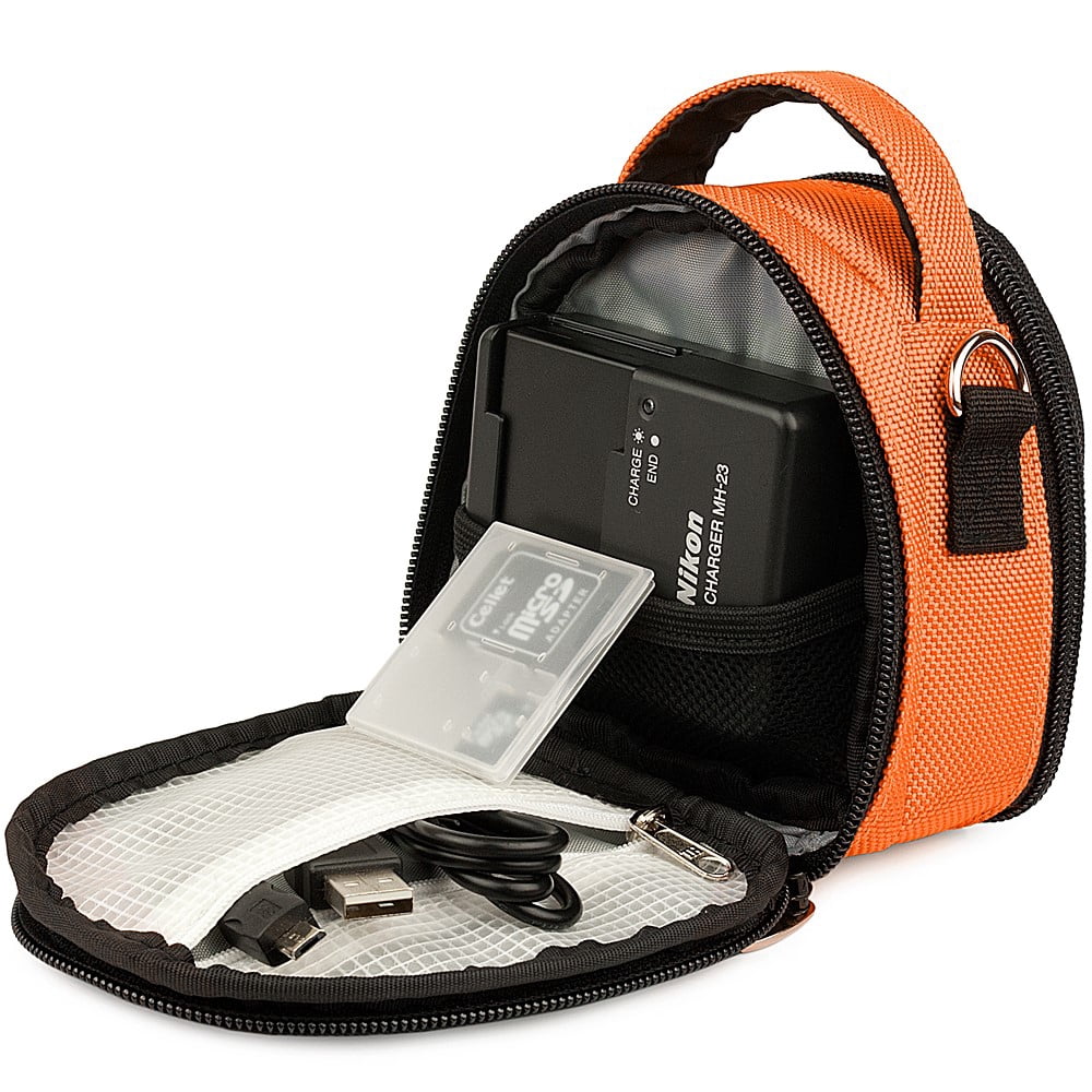 Mini Laurel Padded Point and Shoot Camera Case for Canon Sony Fujifilm Olympus Nikon Panasonic Digital Camera