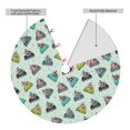 thumbnail image 2 of Yiaed Lighthouse Print Christmas Tree Skirt , Tree SkirtsTree Mat for Christmas Winter Holiday Indoor Decorations-48", 2 of 7