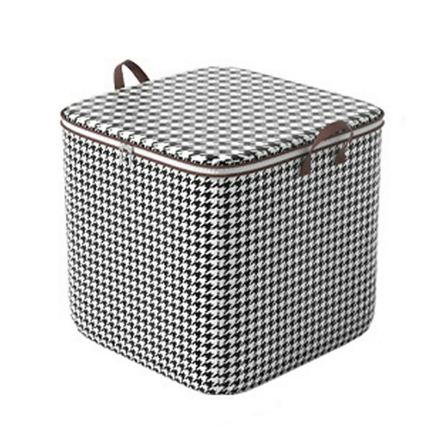 Blanket Storage Bags with Zipper Clothes Storage Bag Wardrobe Sorting Storage Box Portable Storage Bag Winter Cup Storage Box Bedding Storage Bags with Zipper