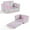 Pink, variant on Ktaxon Convertible Sofa for Little Ones, 2-in-1 Toddler Couch with Side Pockets, Flannel Foldable Nap Lounge for Playroom or Bedroom Gray-Blue