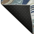 thumbnail image 5 of Addison Rugs Chantille Indoor/Outdoor Contemporary Abstract Navy Machine Washable Rectangle Rug, 3' x 5', 5 of 8