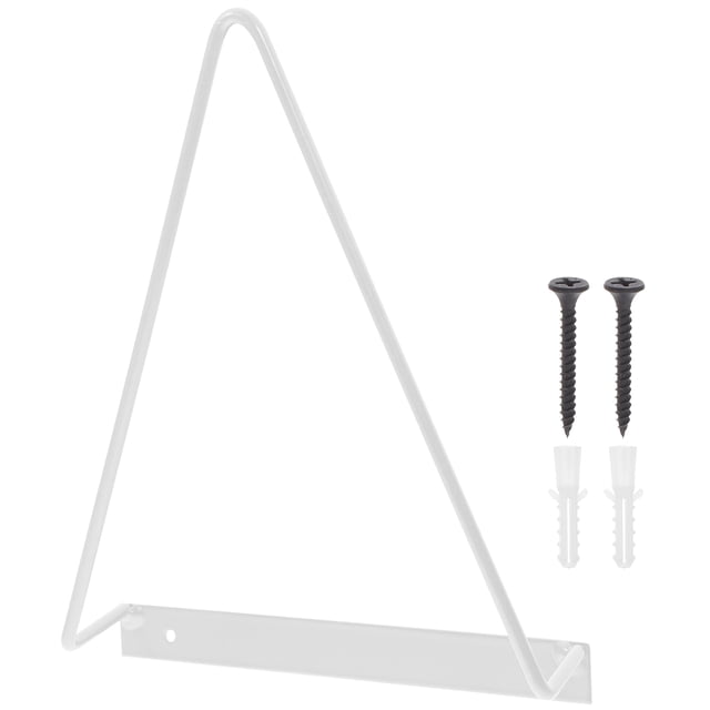 MasteelfCA Wall Record Holder Triangular Vinyl Media Display Album Record Wall Holder