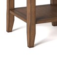 thumbnail image 4 of SIMPLIHOME Acadian End Table, 19 inch, Rustic Natural Aged Brown, 4 of 5