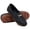 Black, variant on CHICVOMEY Penny Loafers for Women Flats Business Casual Loafers Comfortable Lightweight Work Dressy Loafers Slip On Flats with Memory Foam Insole