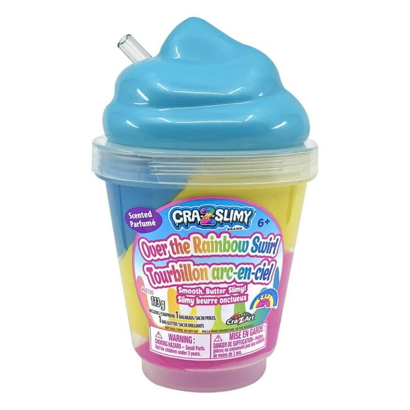 Cra-Z-Slimy Smoothie: Over the Rainbow Swirl