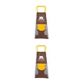 thumbnail image 4 of Monstrate Delantal de cocina, toalla de mano colgante, delantales de Chef de bolsillo, monos de café sin mangas, accesorios de vestir de cocina Type2 NO2, 4 of 6