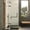 Black, variant on Fine Fixtures Frameless Shower Enclosure Hinged Glass Shower Door - Tempered Glass 42" W x 42 D x 74" H Polished Chrome Finish