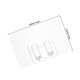 thumbnail image 2 of unbranded 50Ud Adhesivos Transparentes Para Fijar Luces De En Pared Sin Daño, 2 of 8