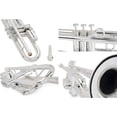 thumbnail image 3 of pTrumpet pTrumpet hyTech Metal/Plastic Trumpet Silver, 3 of 6