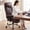 Coffee, variant on COOLHUT Big and Tall Office Chair 400lbs, High Back Executive Office Desk Chair with Inflatable Lumbar Support & Adjustable Padded Arms, Extra Wide Seat Home Office Chair with Footrest, Black
