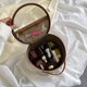 thumbnail image 3 of Bolsas de maquillaje de tejido de hierba Bolsa de lavado de mujer de gran capacidad para regalos navideños (L) Ygjytge Cuidado Belleza, 3 of 5